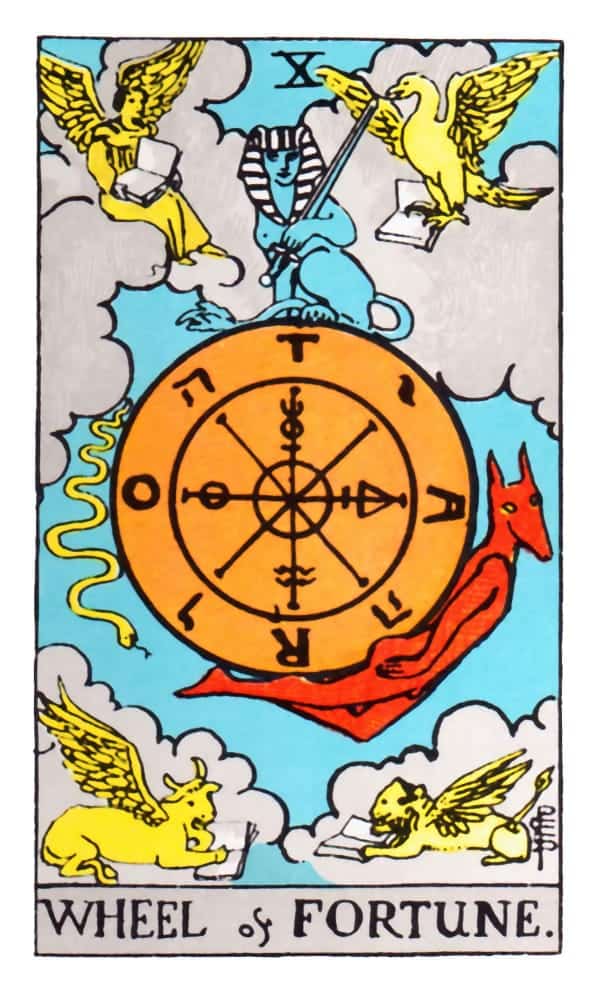 Wheel Of Fortune tarot card