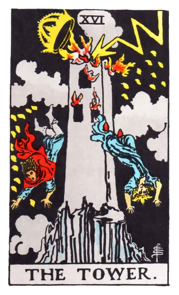 The Tower tarot card