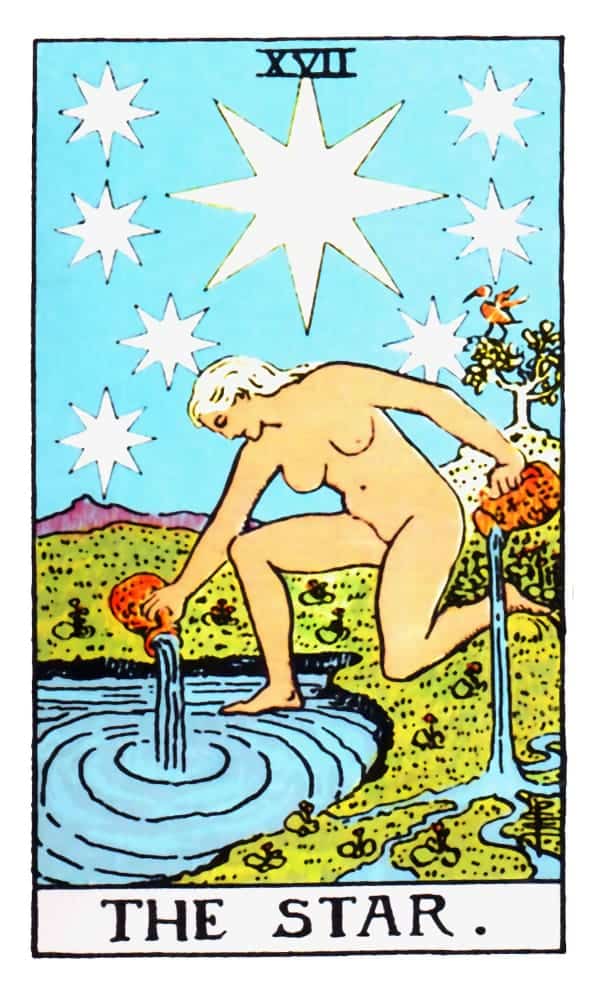 The Star tarot card