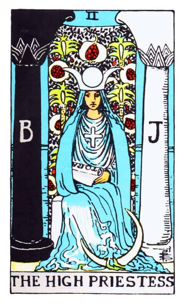 The High Priestess Tarot card