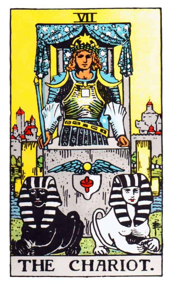 The Chariot tarot card